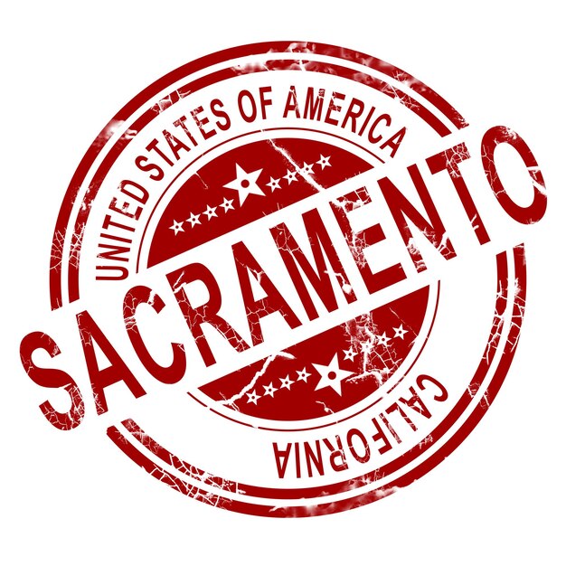 Sacramento con sfondo bianco