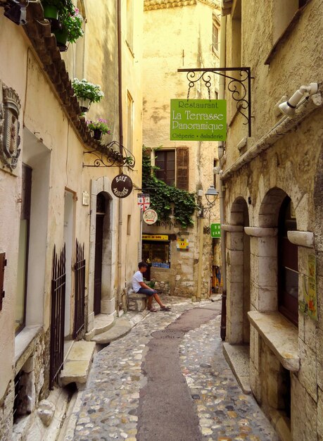 Saint Paul de Vence Strade e architettura