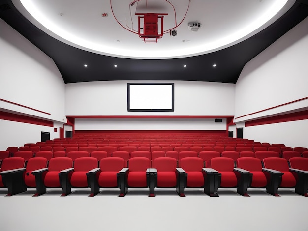 Sala cinematografica moderna a Royan Charente, Francia marittima