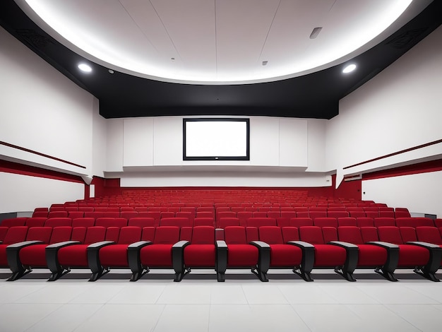 Sala cinematografica moderna a Royan Charente, Francia marittima