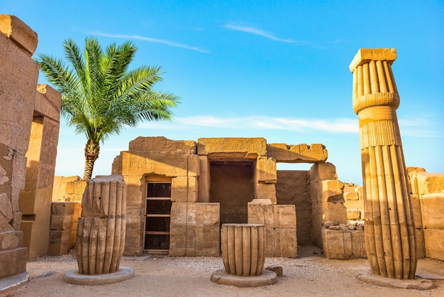 Sala nel tempio di Karnak
