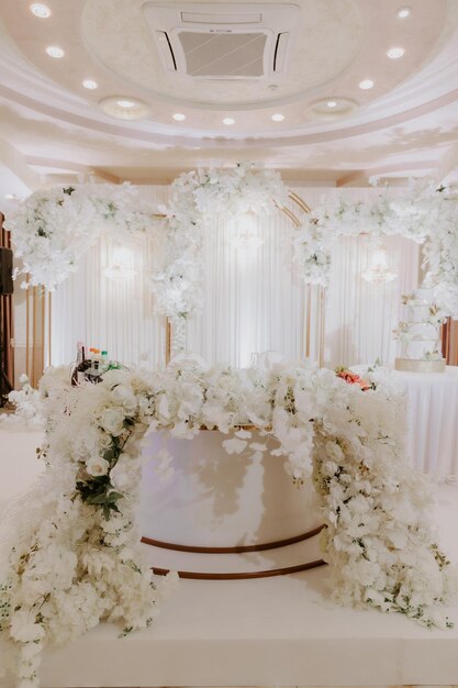 Sala per ricevimenti di matrimonio