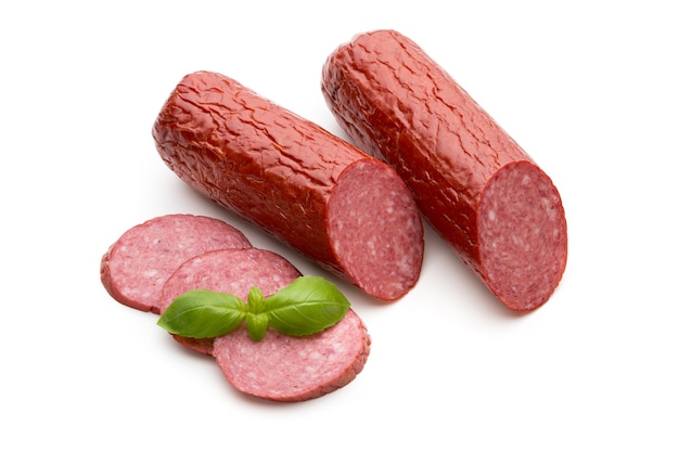 Salame affumicato alle erbe