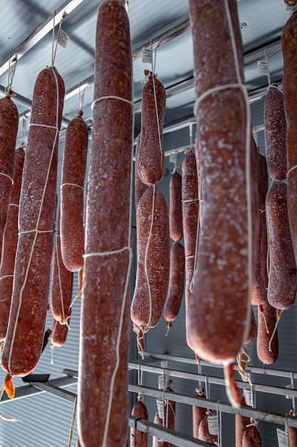 Salame in magazzino