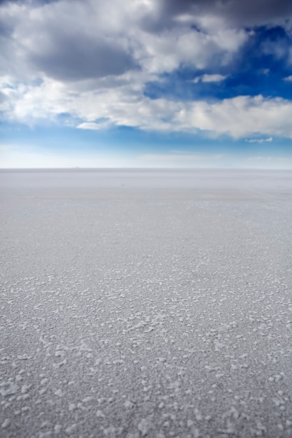 Salar de uyuni sale piatto in Bolivia