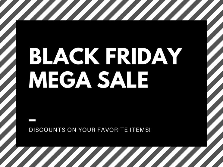 Saldi del Black Friday Black friday