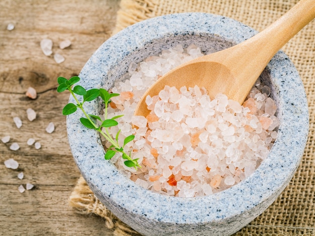 Sale himalayano comunemente usato in cucina e per prodotti da bagno.