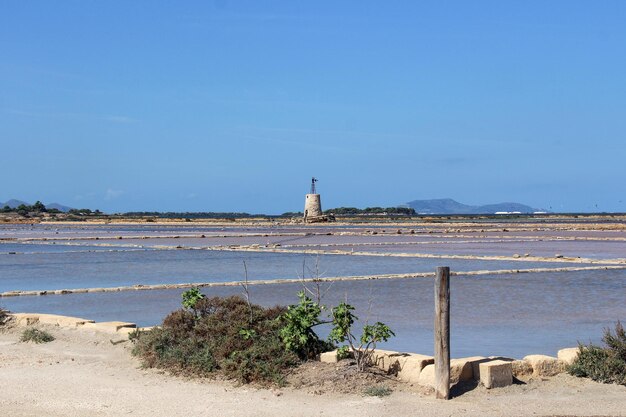 Saline in Sicilia.