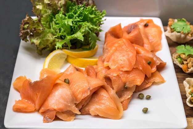 Salmone affumicato