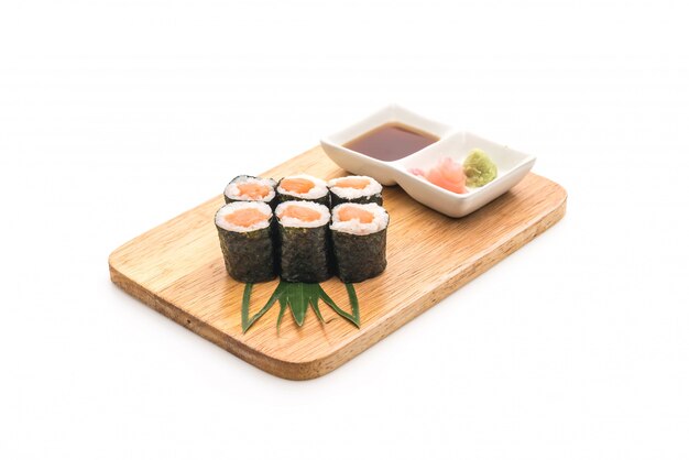 salmone maki sushi- stile cibo giapponese