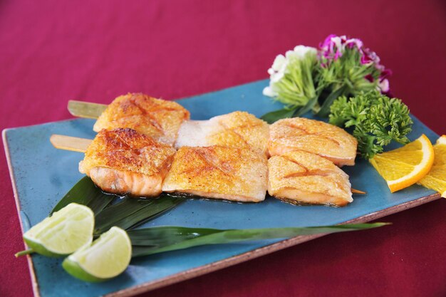 Salmone teriyaki