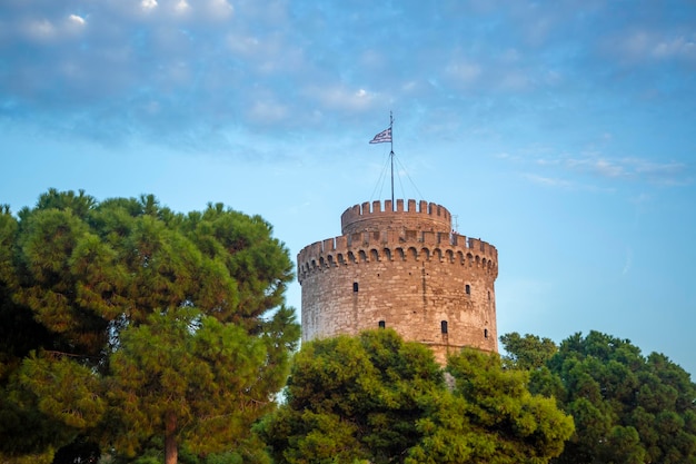 Salonicco storica antica Torre Bianca Grecia