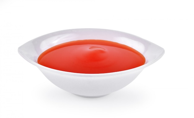 Salsa al pomodoro in una tazza