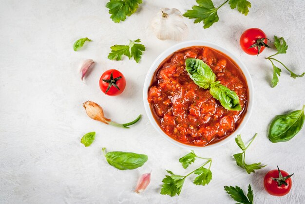 Salsa Di Pomodoro Italiano Alla Marinara