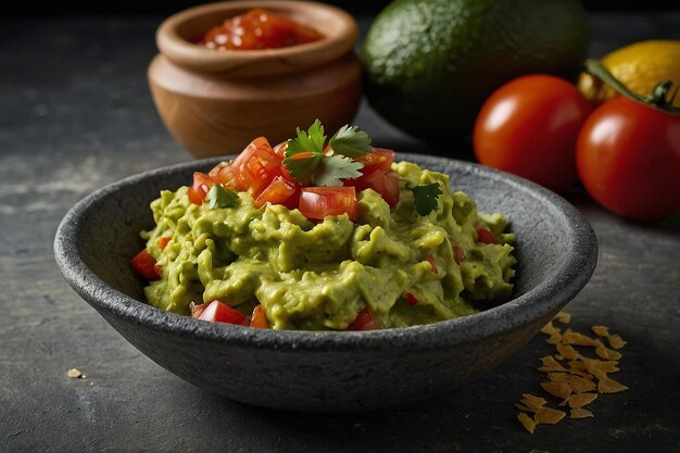 Salsa e guacamole in coppia