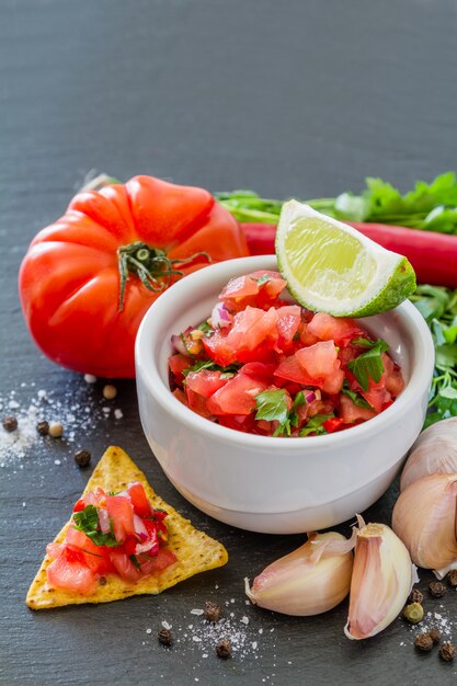 Salsa e ingredienti