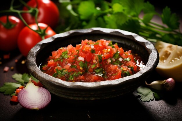 Salsa fresca e morbida