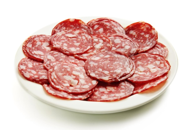 Salsiccia sul piatto