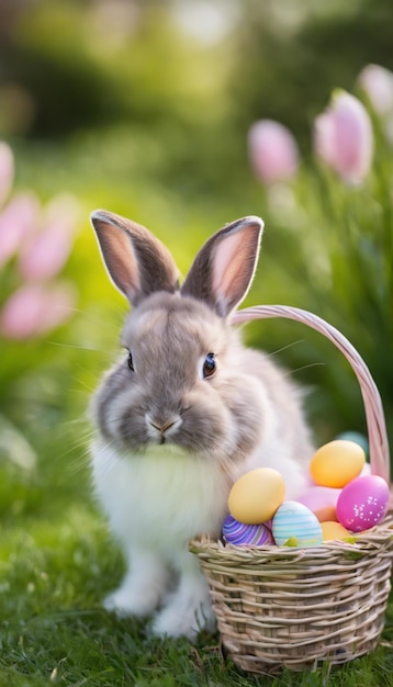 Salta in primavera con la gioia della Pasqua. Adorabili coniglietti, cacce alle uova e tradizioni festive ti aspettano