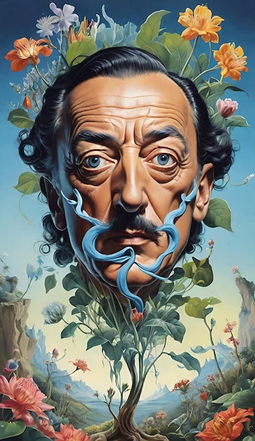 Salvador Dali immagine generativa ai