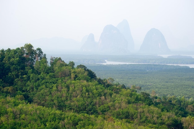 Samet Nangshe View Point Phang Nga puket Thailandia