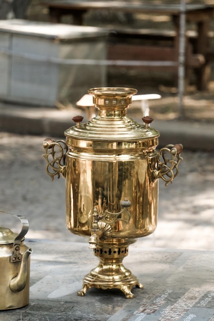 Samovar come bollitore tradizionale