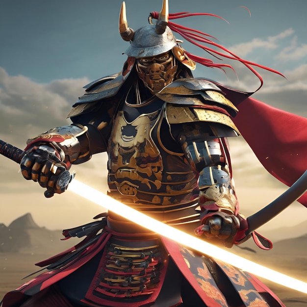 Samurai ciborg che difendono l'onore digitale in duelli virtuali