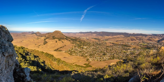 San Luis Obispo visto dal Cerro Peak