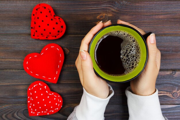 San Valentino allegro nella decorazione delle vacanze.