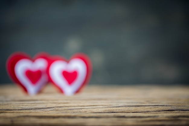 San Valentino sfondo con cuori anima gemella