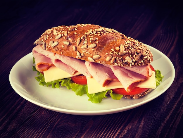 Sandwich al prosciutto