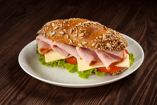 Sandwich al prosciutto