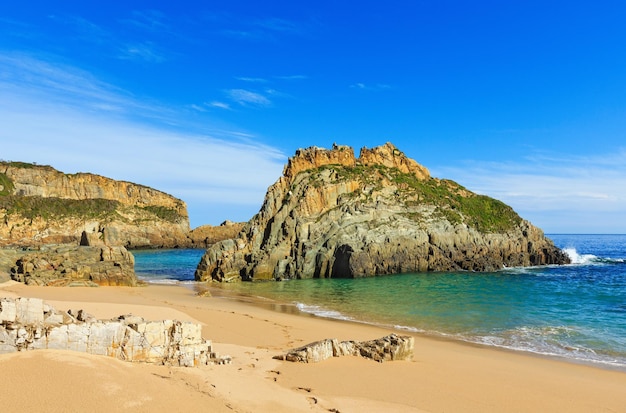 Sandy Mexota spiaggia Spagna Oceano Atlantico costa paesaggio