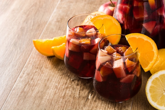 Sangria al vino rosso