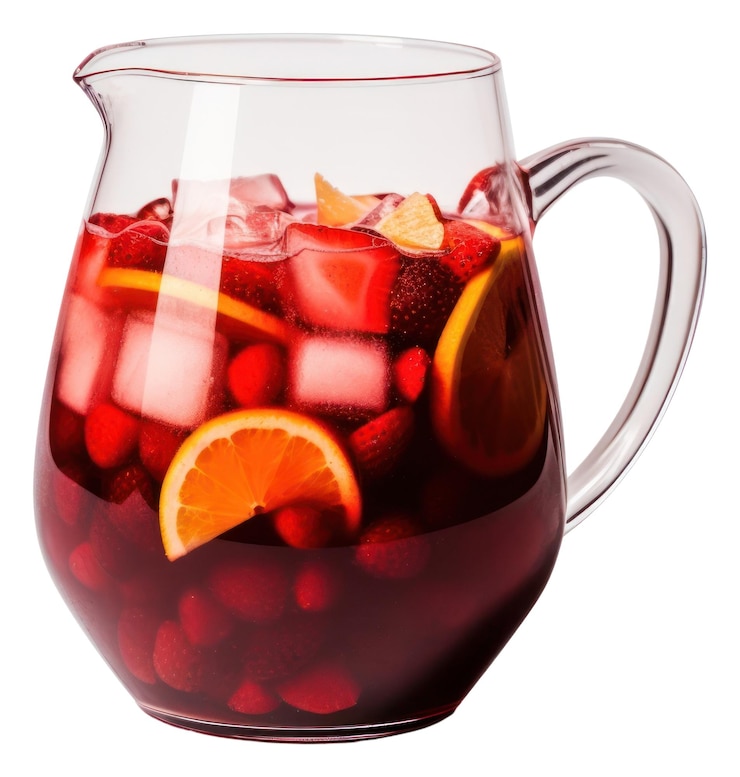 Foto sangria di png beve succo di frutta