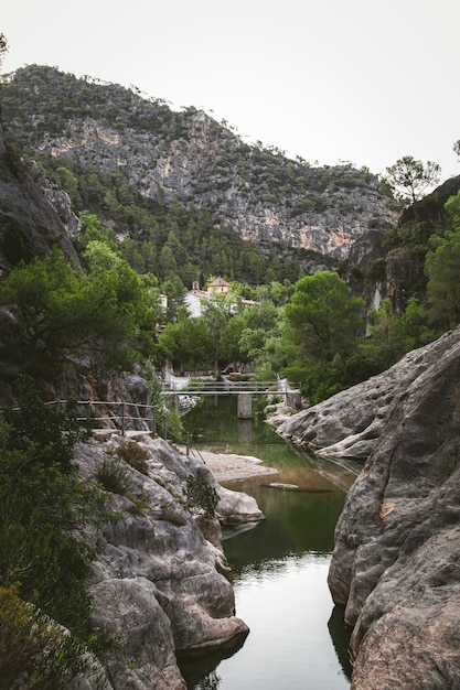 Santuario del paesaggio fluviale di La Fontcalda, Catalogna, Tarragona, Spagna