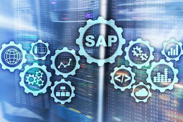 SAP System Software Automation concept on virtual screen data center