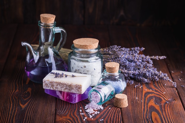 Sapone alla lavanda e sale marino