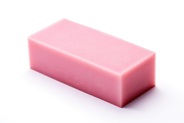 Sapone rosa eterico Un'oasi serena di pulizia su uno sfondo chiaro PNG o bianco