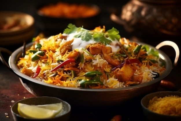 Saporito e fragrante Bombay Biryani Una festa golosa per i sensi