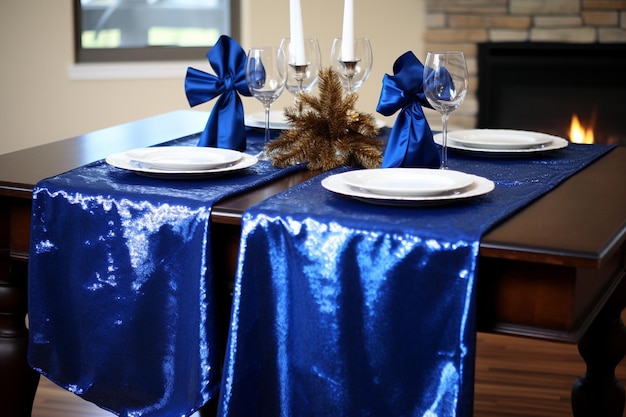 Sapphire Serenity Soiree Royal Blue foto