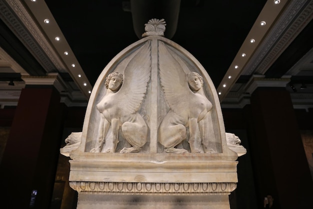 Sarcofago Licio di Sidone nel Museo Archeologico di Istanbul Istanbul Turchia