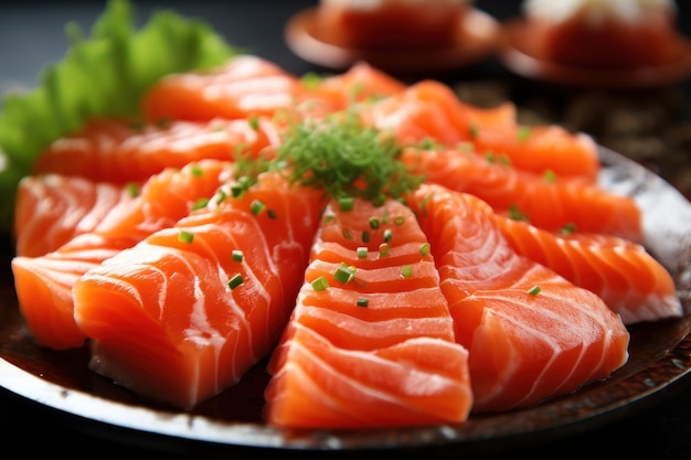 Sashimi di salmone