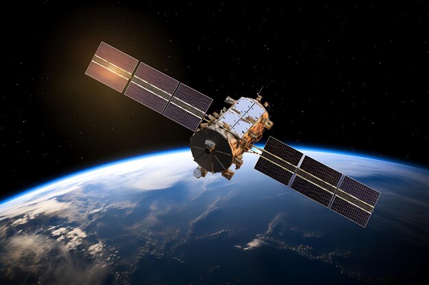 Satellite in orbita attorno alla Terra