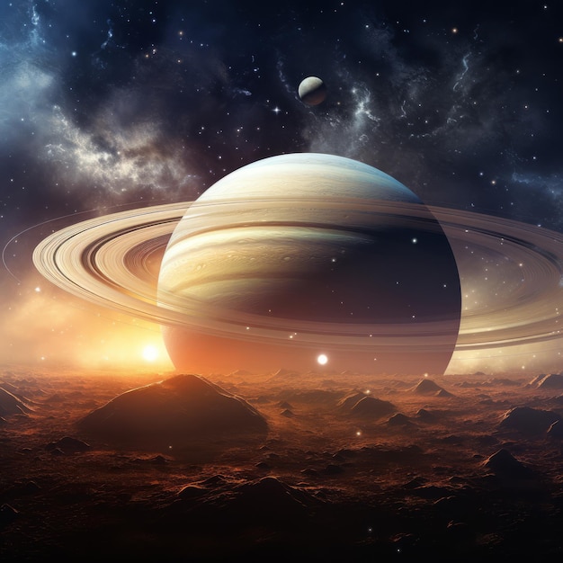 Saturno nella galassia