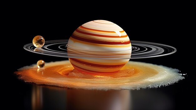 Saturno sotto i riflettori Un capolavoro gastronomico incarnato con finezza artistica e Studio Brillia