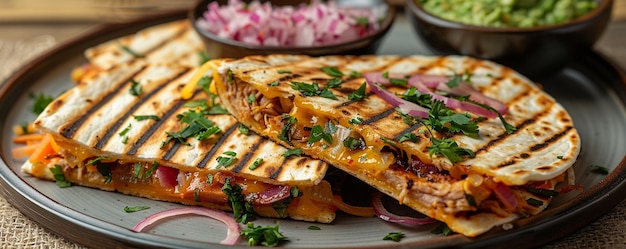 Savory Cochinita Pibil Quesadillas Caricato carta da parati