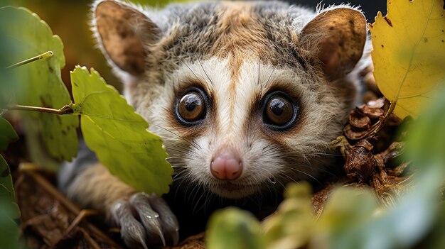 Sbirciando Loris nel Borneo