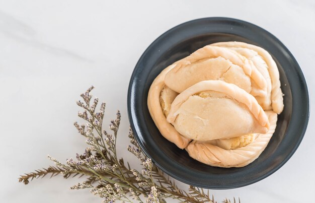 sbuffo di latte con aroma di fagioli