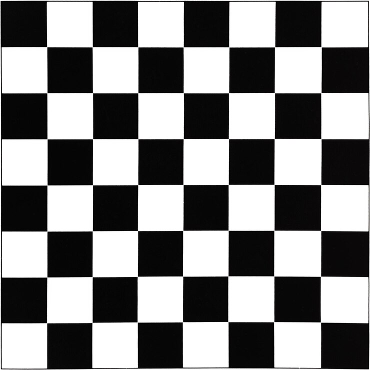 Foto scacchiera in bianco e nero